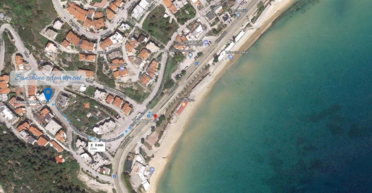 Sunshine Apartment Kavala Exteriör bild
